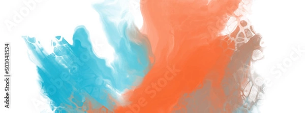 Fototapeta abstract color background painting design. vector illustration