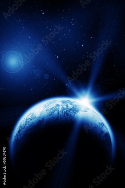 Fototapeta Kosmiczny świt