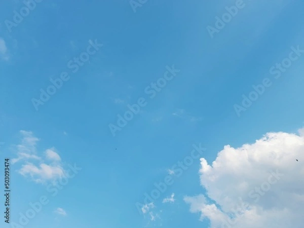 Fototapeta blue sky with clouds