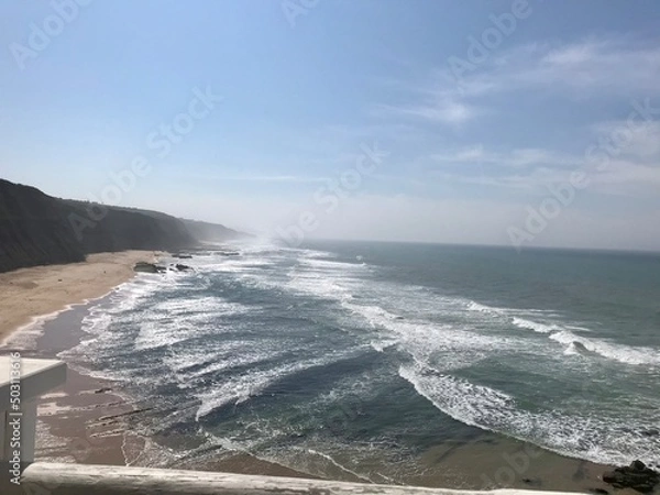 Fototapeta waves on the beach