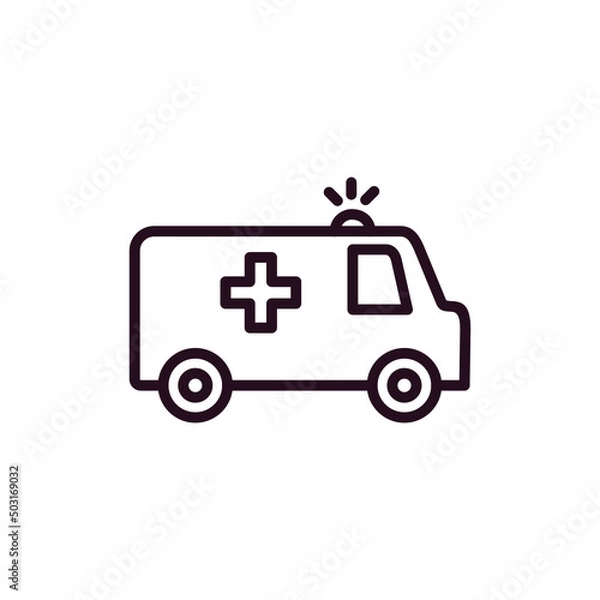 Fototapeta Ambulance Icon