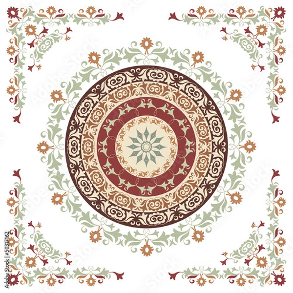 Obraz ornament pattern colorful