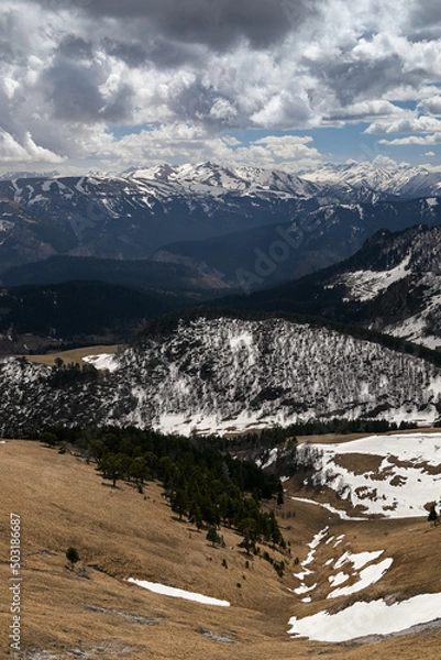 Obraz view of the mountain valley of the devil's gate nature park