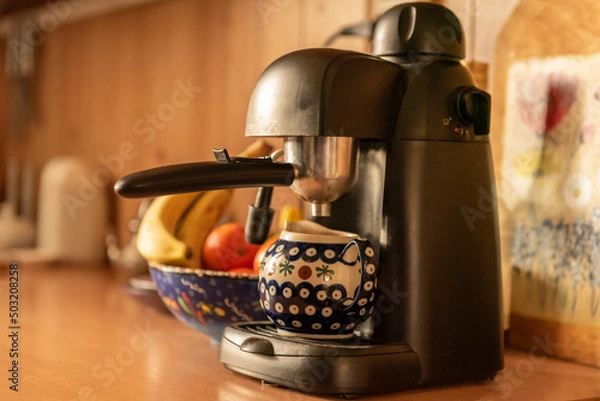 Fototapeta Stylish pressure coffee maker