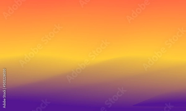 Fototapeta beautiful colorful gradient background. combination of bright colors. soft and smooth texture.