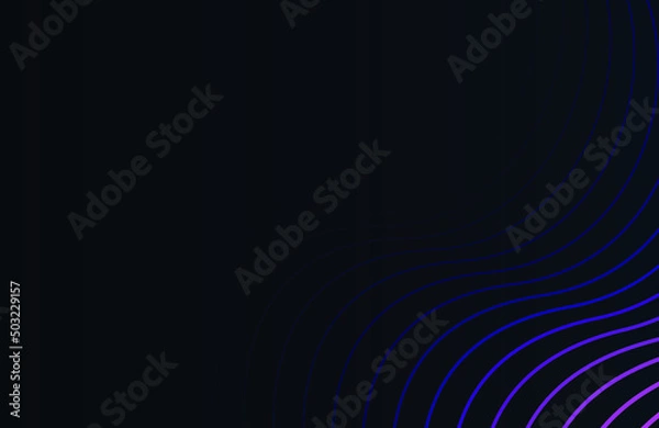 Fototapeta Abstract dark background with lines