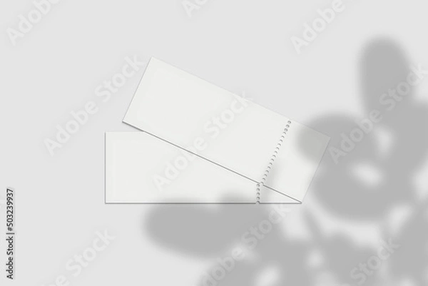 Obraz Event Ticket mockup