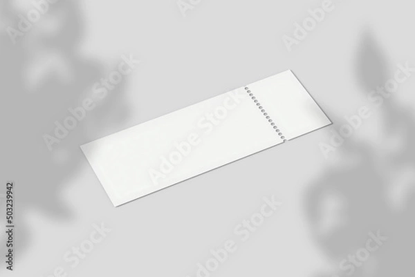 Fototapeta Event Ticket mockup