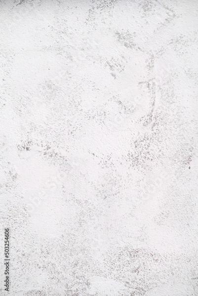 Obraz White concrete dust wall texture and background