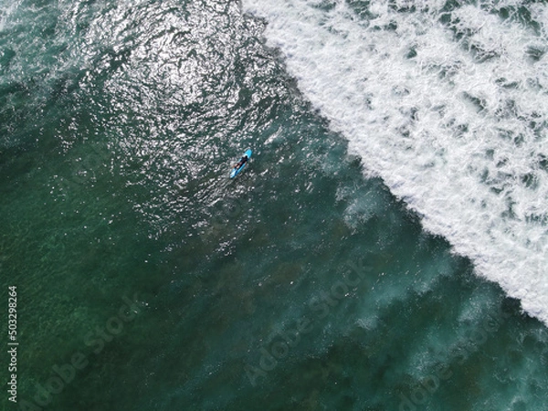 Fototapeta Learning to surf 