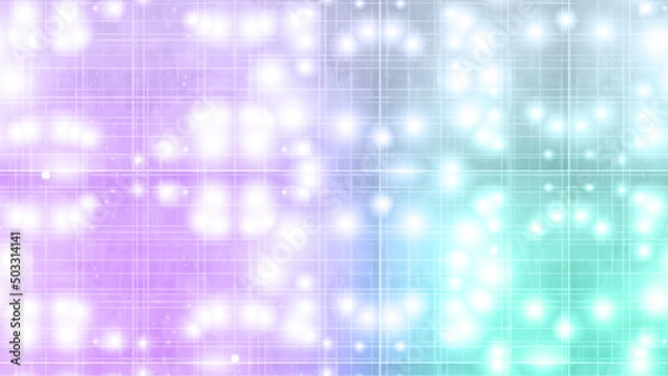 Fototapeta Abstract light burst grid background image.