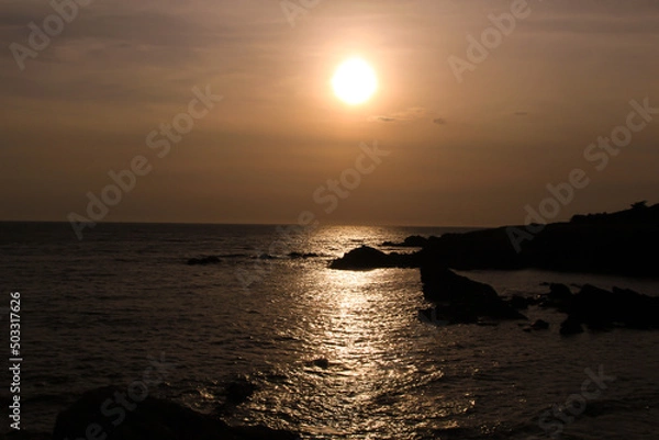 Obraz Coucher de soleil en Vendée