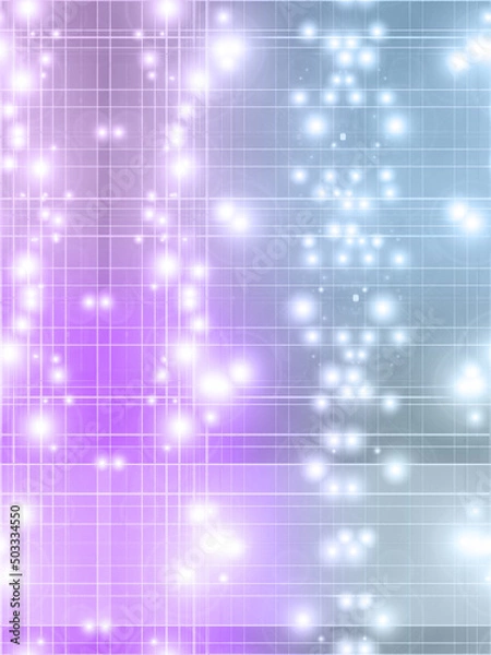 Obraz Abstract light burst grid background image.