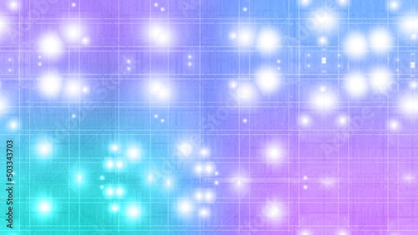 Obraz Abstract light burst grid background image.