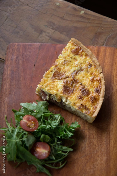 Obraz Western foods in a small bistro.