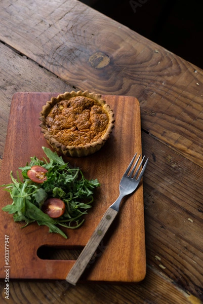 Obraz Western foods in a small bistro.