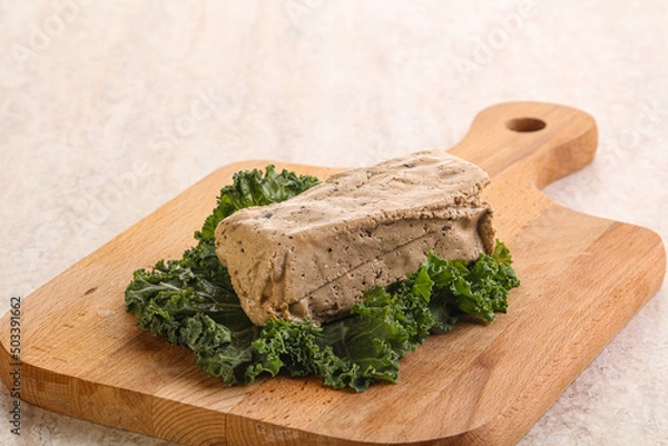 Fototapeta Japanese Smoked soya tofu cheese
