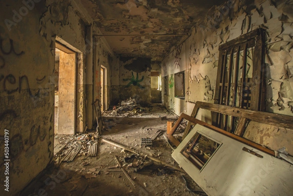 Obraz Lostplace Gasthof