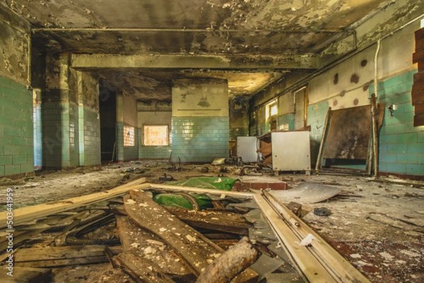 Obraz Lostplace Gasthof