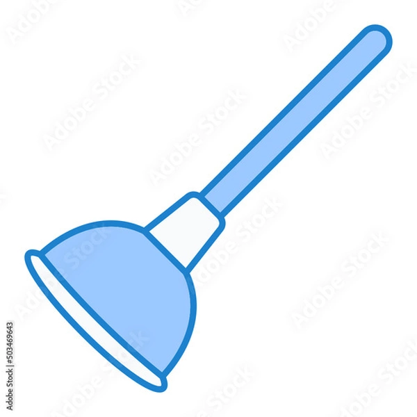 Fototapeta Plunger Icon
