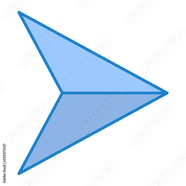 Fototapeta Send Icon Design