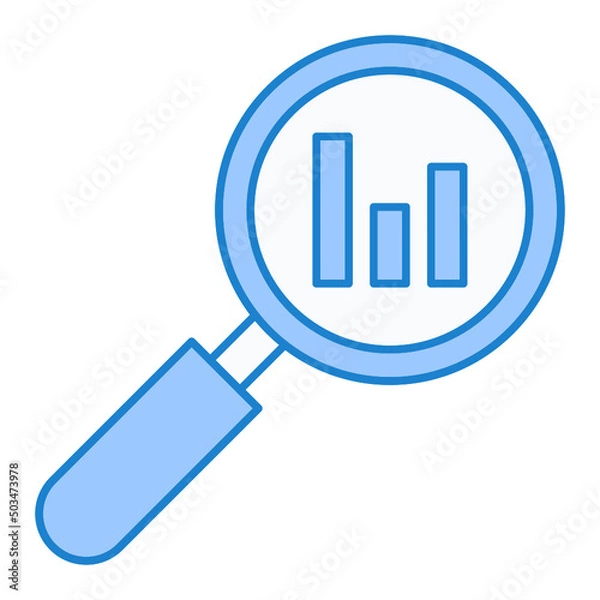 Fototapeta Data Analysis Icon Design