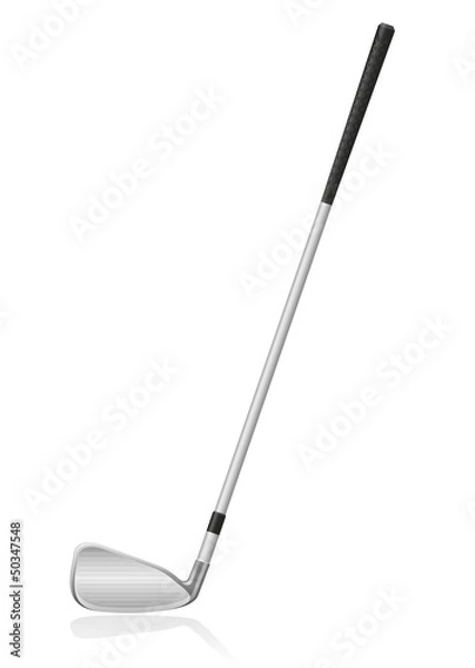 Fototapeta golf club vector illustration