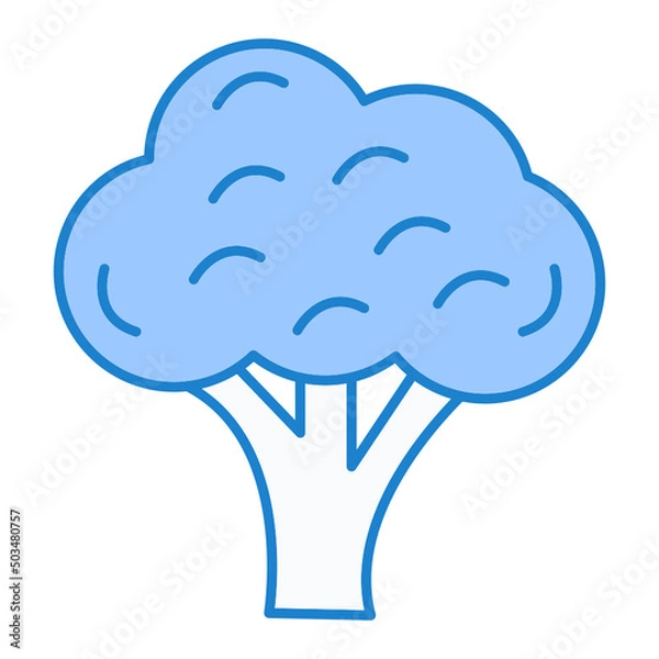 Obraz Broccoli Icon Design