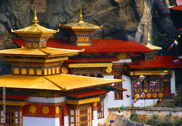 Fototapeta Taktshang Kloster (Tigernest), Bhutan