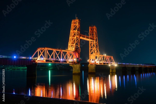 Fototapeta tower bridge at night