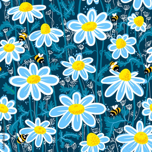 Obraz pattern with bee