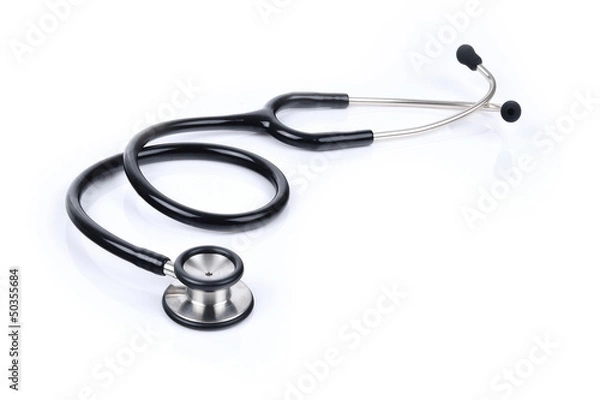 Obraz Black stethoscope