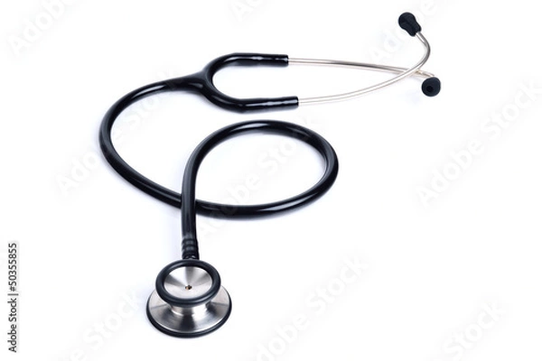 Obraz Black stethoscope
