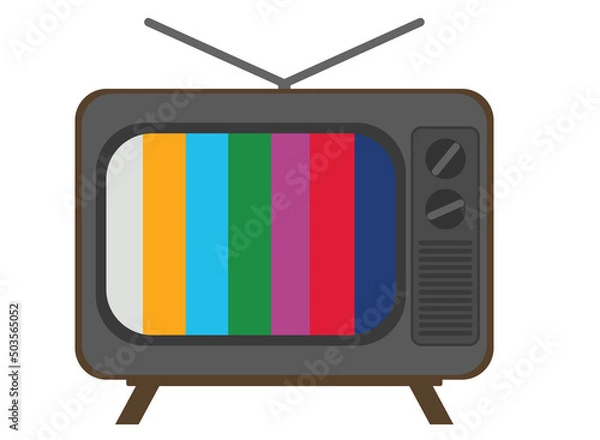 Obraz tv vintage
