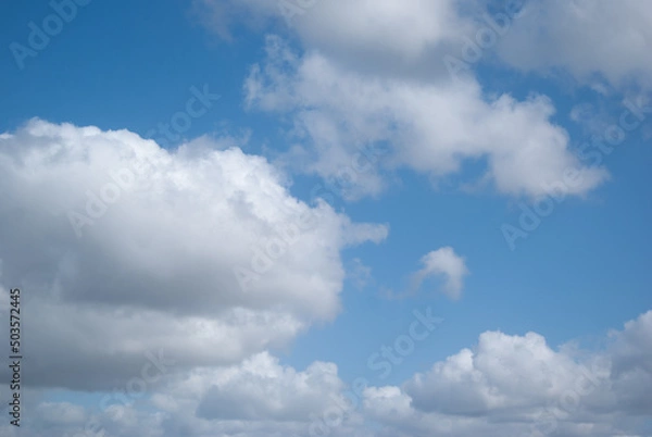 Obraz bright sky with clouds