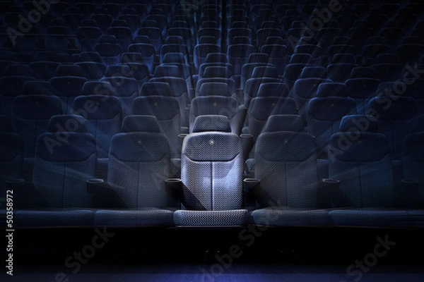 Fototapeta Cinema poltrone
