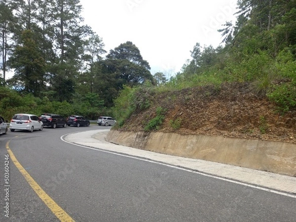 Obraz road in the mountains