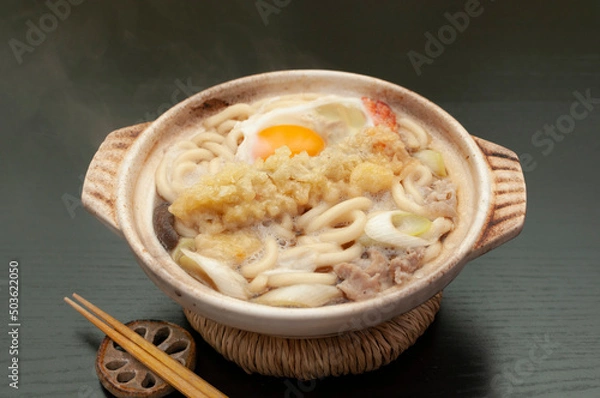 Obraz 鍋焼きうどん