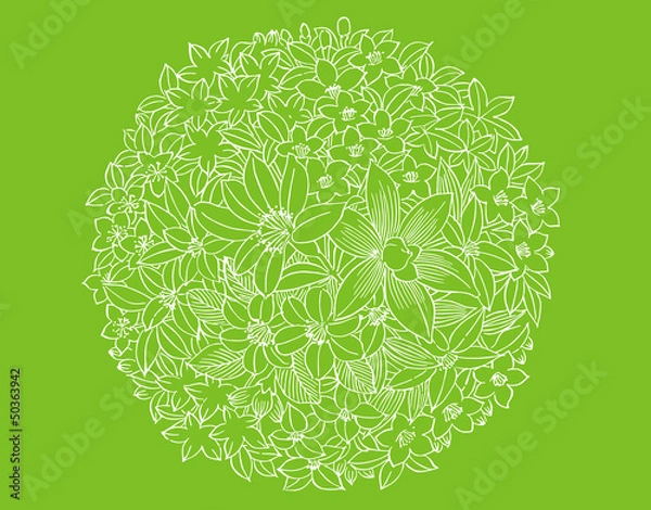 Obraz 和柄パターン