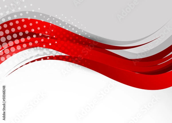 Fototapeta Abstract red background