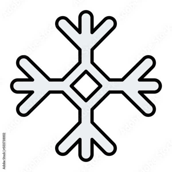 Obraz Snowflake Icon