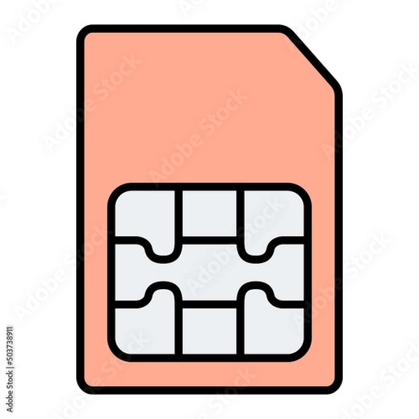 Obraz Sim Card Icon
