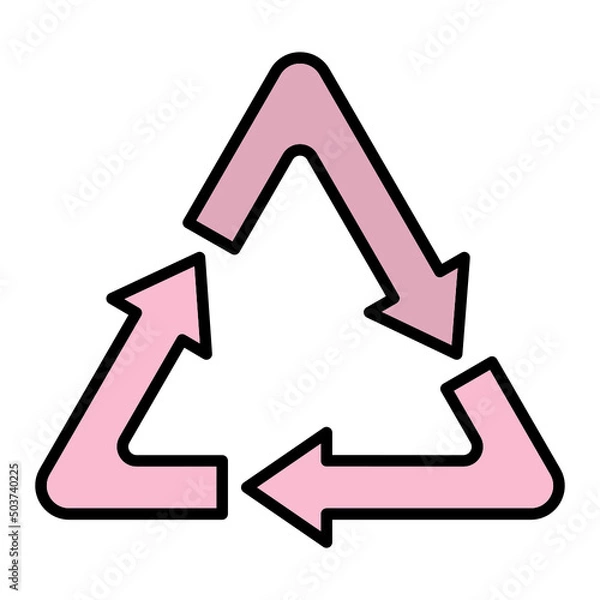 Obraz Recycling Icon