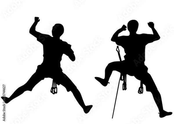 Obraz Climb in black