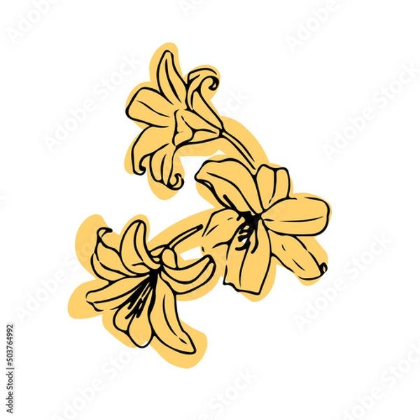 Fototapeta abstract floral background