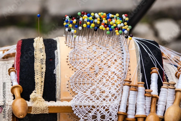 Fototapeta Lacemaking