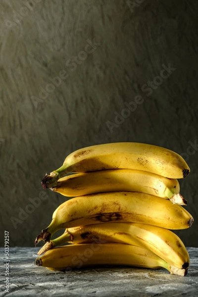Obraz bananas on a table