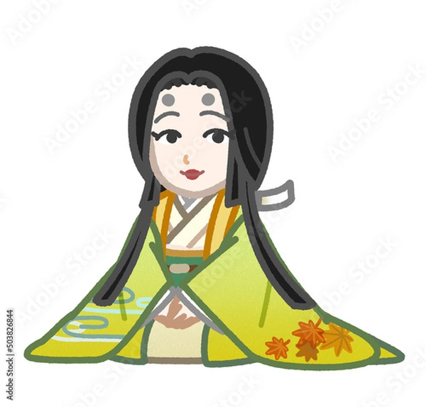 Obraz 平安から戦国時代ぐらいの女性