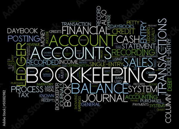 Obraz Bookkeeping