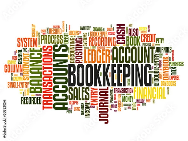 Fototapeta Bookkeeping